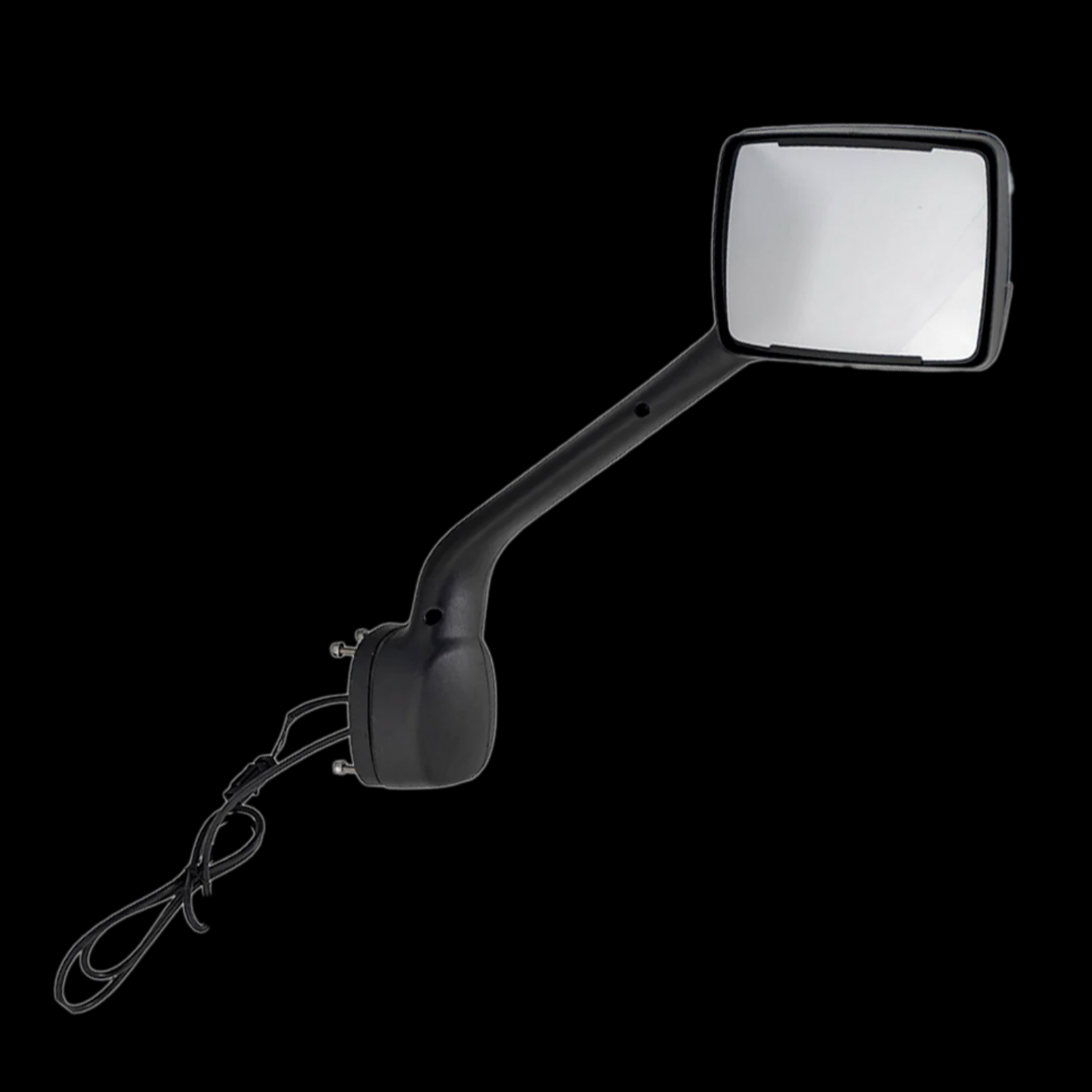 Arrow Chrome Hood Mirror with LED lights fits Kenworth T680 fits Peterbilt 579/587