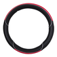 Avenger 18" Steering Wheel Cover. (Black/Red)