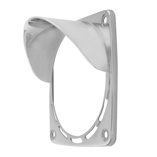 Bezel W/ Visor For Square Double Face Pedestal Light (80350 & 80353)