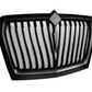 BLACK CURVED STYLE GRILLE WITH BUG SCREEN FOR 2018-2025 INTERNATIONAL LT
