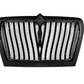 BLACK CURVED STYLE GRILLE WITH BUG SCREEN FOR 2018-2025 INTERNATIONAL LT