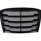 BLACK GRILLE WITH BUG SCREEN FOR 2018-2024 FREIGHTLINER CASCADIA