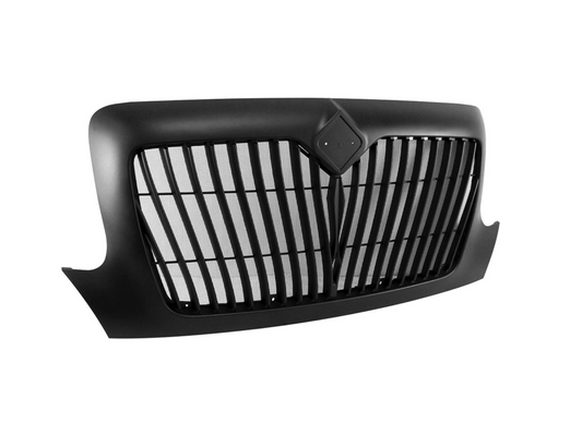 BLACK GRILLE WITH CURVED GRILLE BARS FOR 2002-2018 INTERNATIONAL DURASTAR