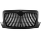BLACK GRILLE WITH CURVED GRILLE BARS FOR 2002-2018 INTERNATIONAL DURASTAR