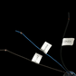 Black Headlight w/ LED Light Bar Fits Freightliner Columbia