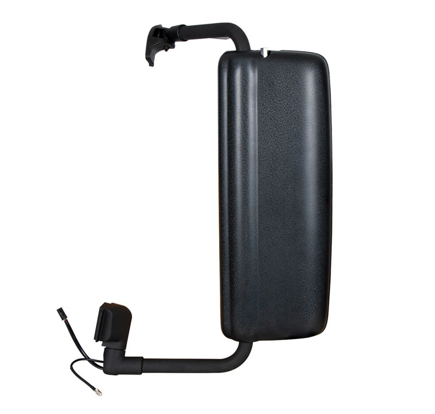 BLACK HEATED MIRROR ASSEMBLY FOR 2004-2012 VOLVO VNL - DRIVER