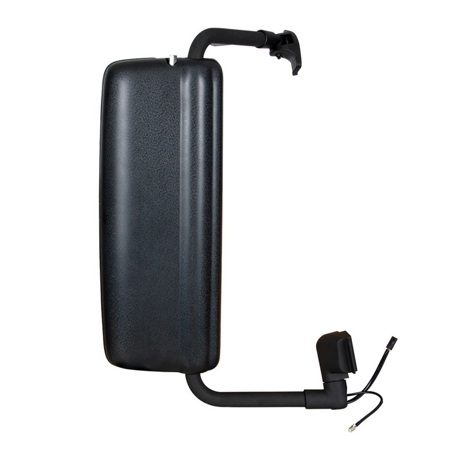 BLACK HEATED MIRROR ASSEMBLY FOR 2004-2012 VOLVO VNL - PASSENGER