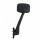 BLACK HOOD MIRROR ASSEMBLY FOR 2008-2017 FREIGHTLINER CASCADIA - DRIVER