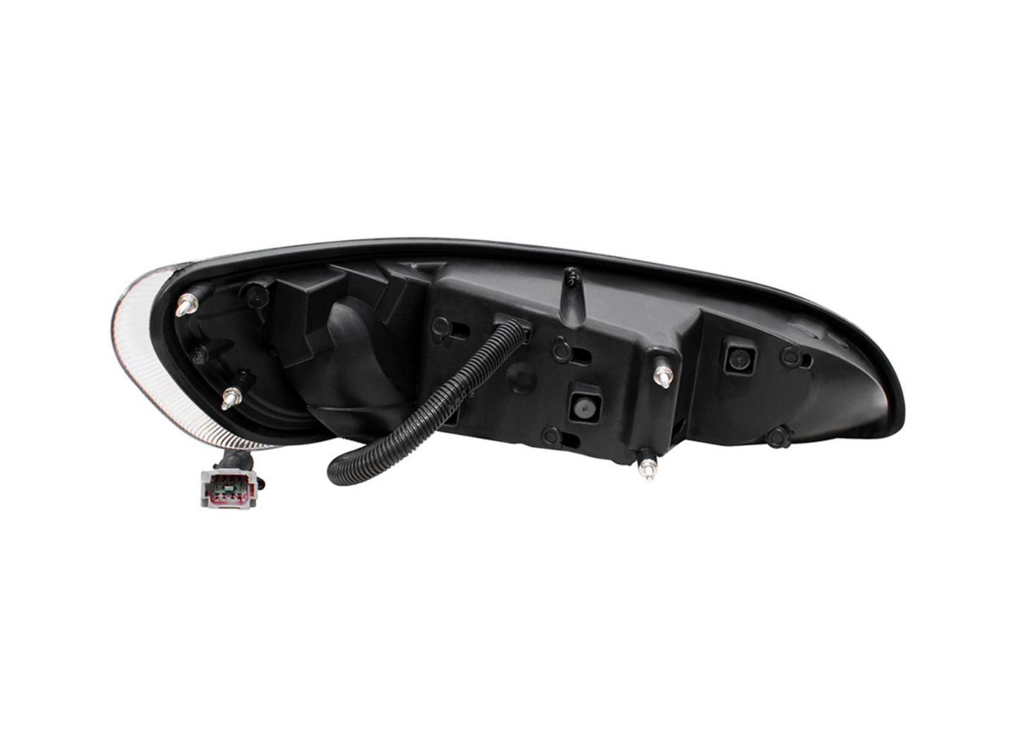 BLACK LED HEADLIGHT FOR PETERBILT 386 (2005-2015) & 387 (1999-2010) / 335 (2005 - 2010) - DRIVER