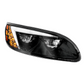 BLACK LED HEADLIGHT FOR PETERBILT 386 (2005-2015) & 387 (1999-2010) / 335 (2005 - 2010)- PASSENGER