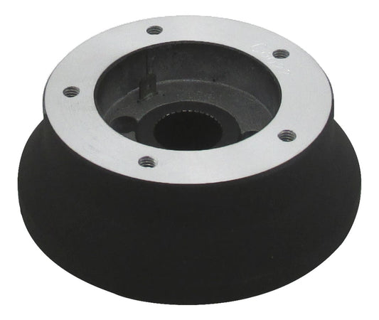 Black - Luxury 5-Hole This Hub Kit is compatible with these models: Navistar-International - All Models, Tilt & Telescopic Spline Count: