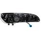 BLACK PROJECTION HEADLIGHT WITH LED SEQUENTIAL TURN & DRL FOR 2005-2015 PETERBILT 386 / 335 (2005 - 2010) - DRIVER