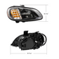 BLACKOUT HIGH POWER FULL LED HEADLIGHT FOR 2003-2024 FREIGHTLINER M2-PASSENGER