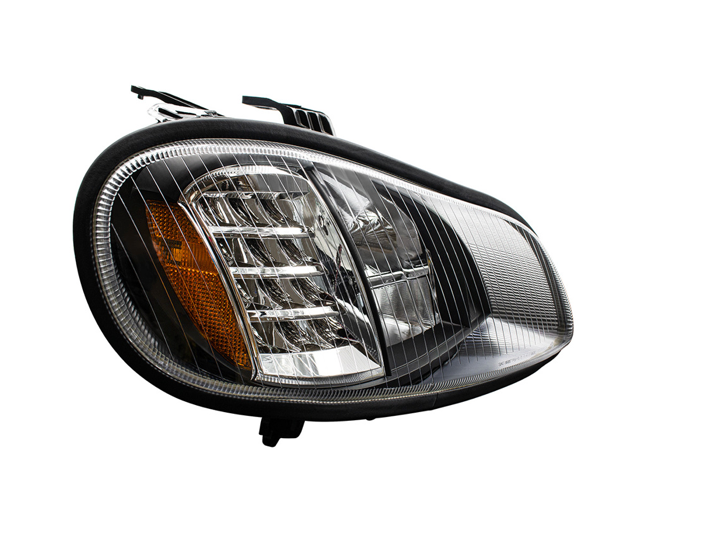 BLACKOUT HIGH POWER FULL LED HEADLIGHT FOR 2003-2024 FREIGHTLINER M2-PASSENGER