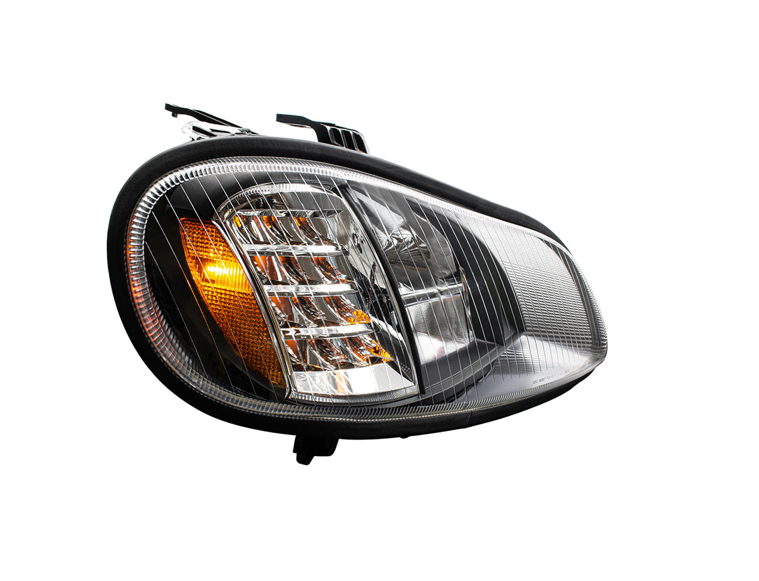 BLACKOUT HIGH POWER FULL LED HEADLIGHT FOR 2003-2024 FREIGHTLINER M2-PASSENGER