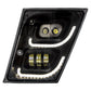 Blackout High Power LED Fog Light with LED Daytime Running Light & LED Position Light for 2003 - 2017 Volvo VN/VNL - Driver