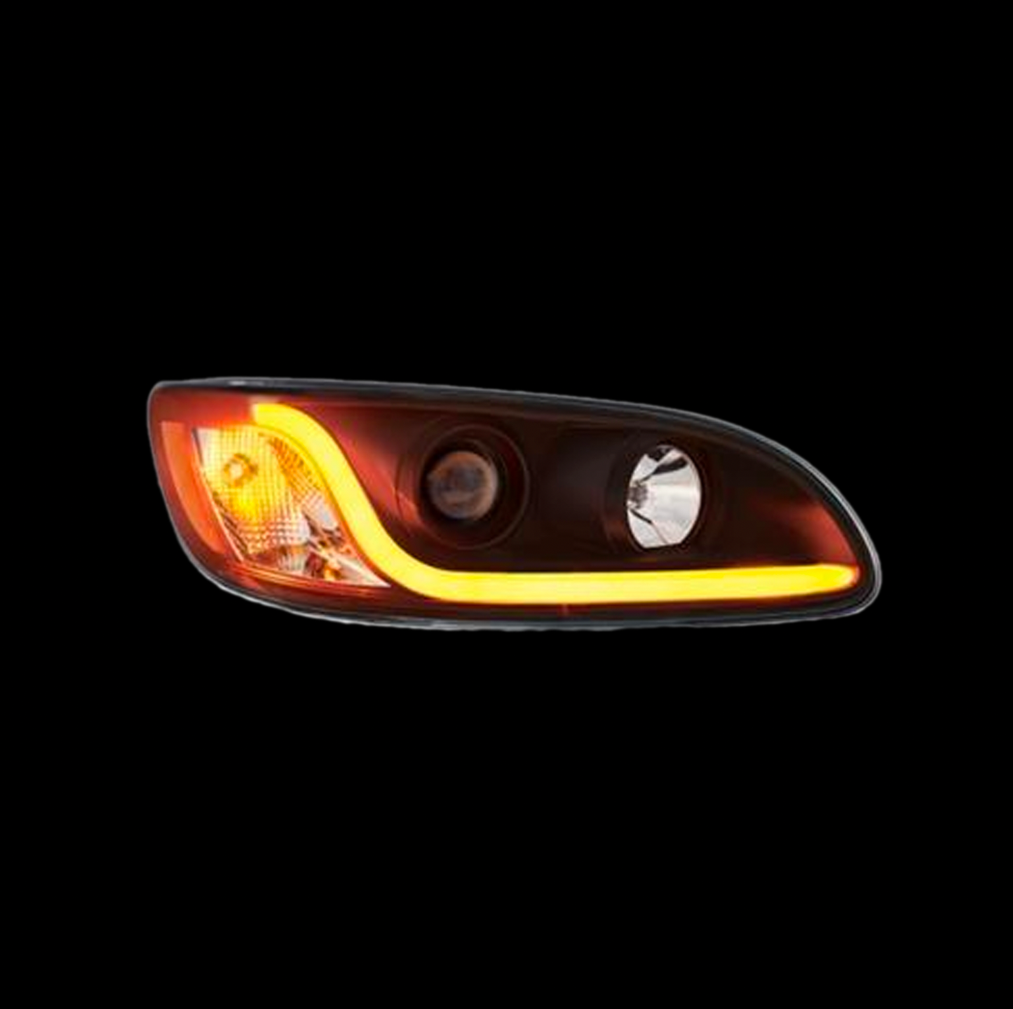 "Blackout" Peterbilt 386/387 Projection Headlight