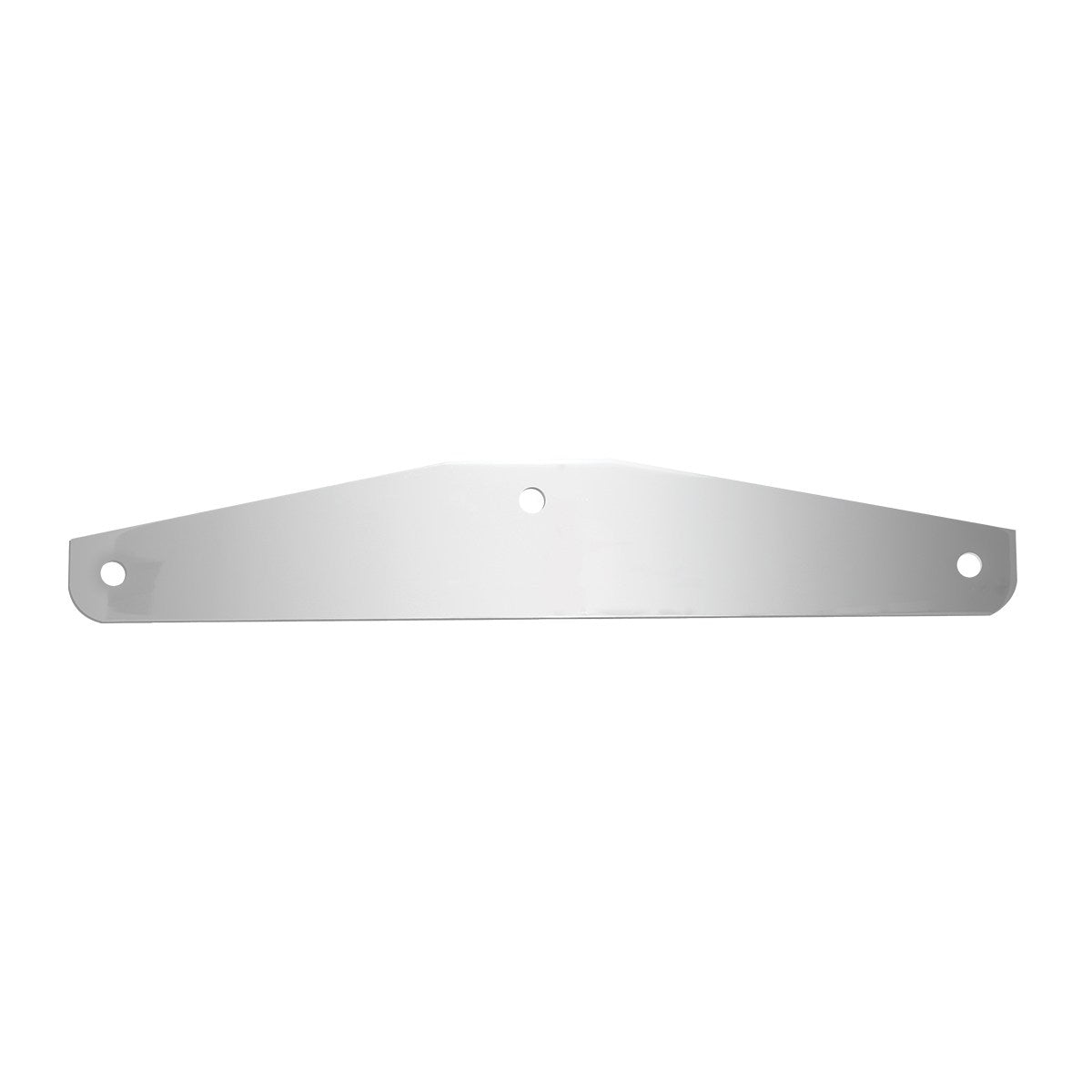 Bottom Chrome Mud Flap Plate With 3 Holes