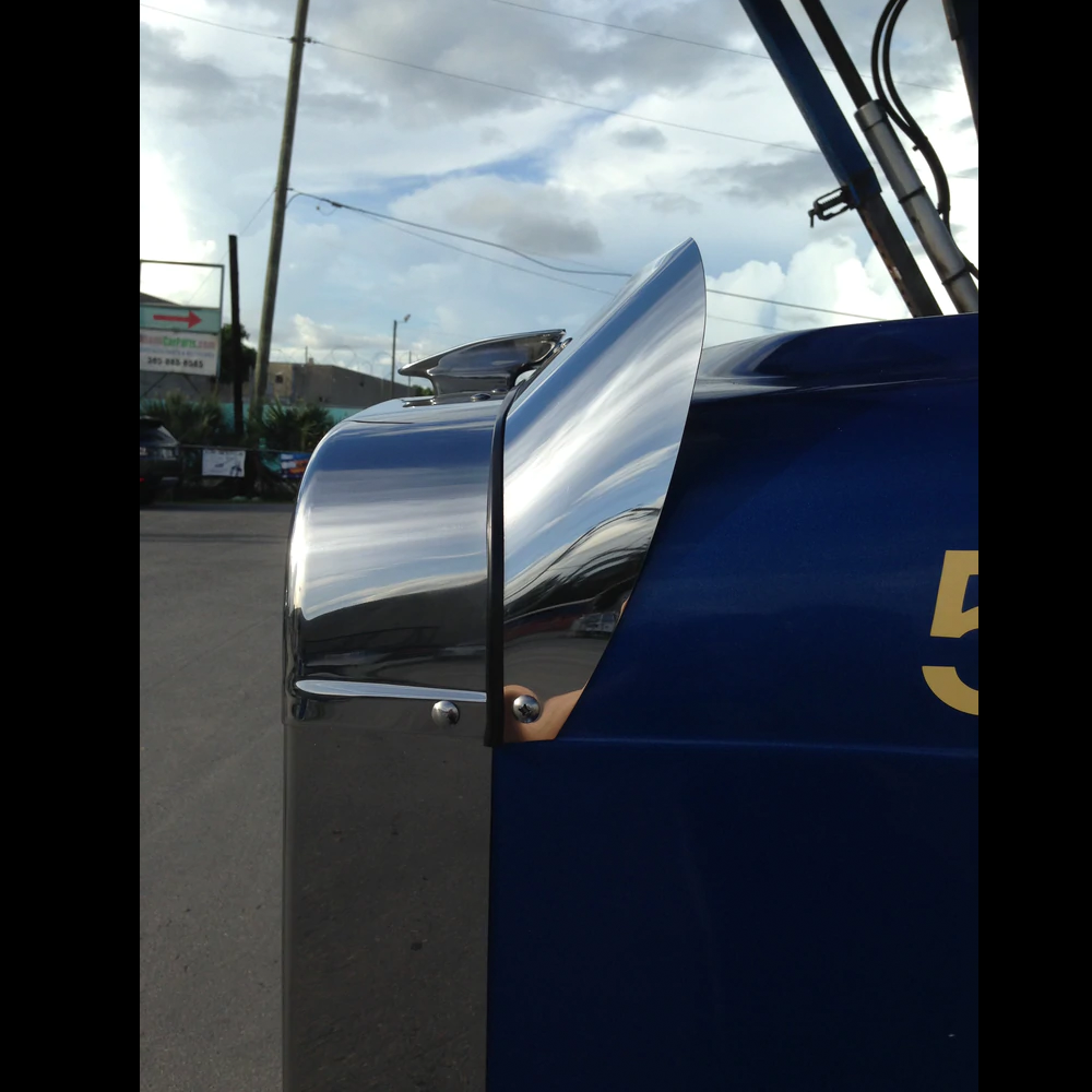 Bug Deflector Freightliner  Classic XL Stainless Steel 304 RD Truck