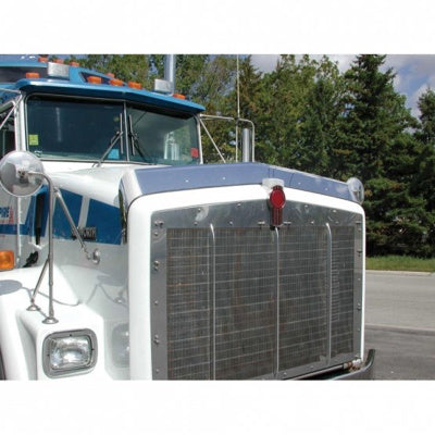 Bug Deflector Kenworth T800 (1993-2006) Wide Hood/C500 430 Stainless