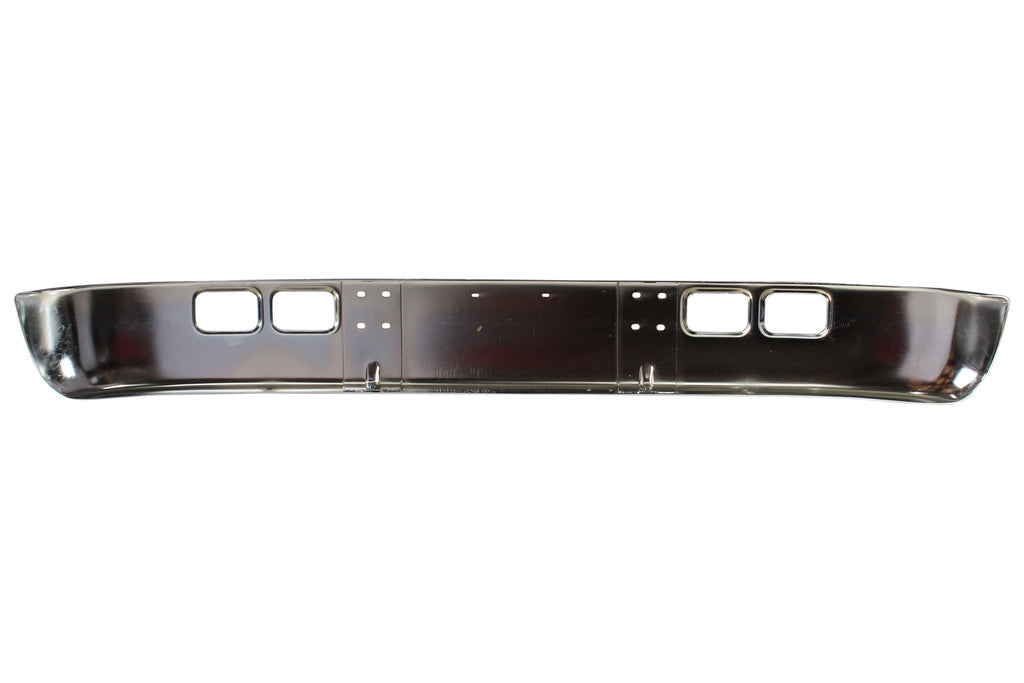 Bumper 10" Chrome for International 4700 & 4900 & 8100 Models w/ Tow and Fog Light Holes.