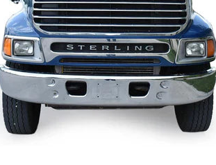 Bumper 12" Chrome Ford fits Sterling Set back Axle 1997+ Bumper Chrome