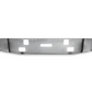 Bumper 16" Chrome Freightliner Classic XL Day Cab (2004-2007 )Tight Radius  W/ Step, Tow & Fog Light Holes