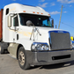 Bumper 18" Chrome Freightliner Century (1996-2004) . Aerodynamic Cut, Mounting Bolt & Large Center Tow Holes.