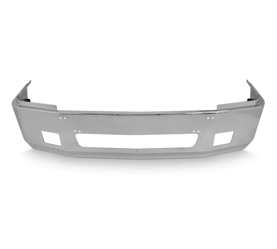 Bumper 18" Chrome Freightliner Century (1996-2004) w/ Aero, Fog & Tow Holes