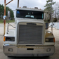 Bumper 18" Chrome Freightliner FLD112/FLD120 (All Years) Aero, w/ Tow & Fog Light Holes.