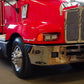 Bumper 18" Chrome Kenworth T600 (1987+) w/ Fog Light Holes.