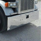 Bumper 20" Chrome Peterbilt 378 & 379 W/Tow Holes