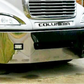 Bumper 22" Chrome Freightliner Century (2005-2007) Columbia (2003-2007) w/ Tow, Rectangular Fog & 11 Hidden Light Holes