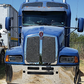 Bumper 22" Chrome Kenworth T600 (All Years) Wrap Around w/ Air Vent And Tow Holes