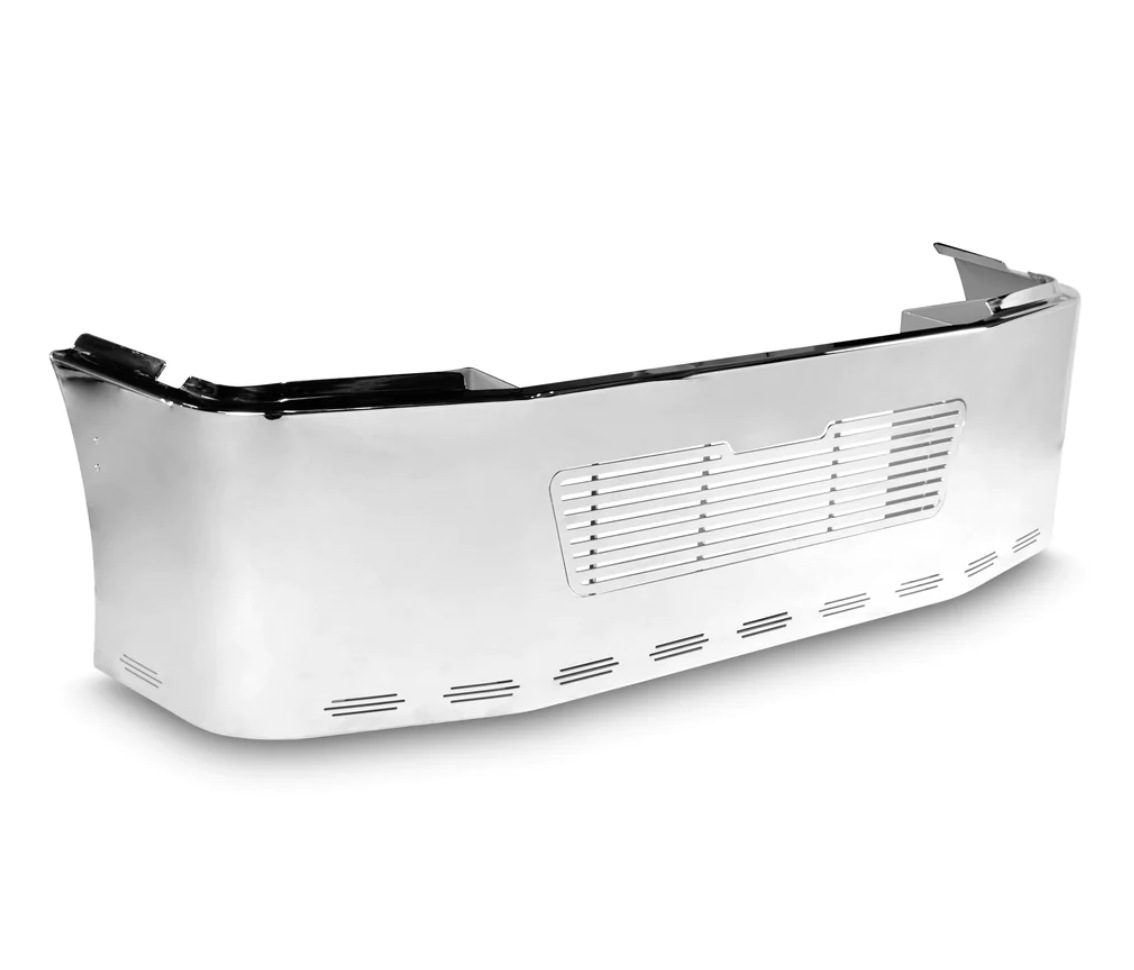 Bumper 24" Chrome Freightliner Century (2005-2007) Columbia (2003-2007) w/ Bumper Grille & Hidden Light Holes