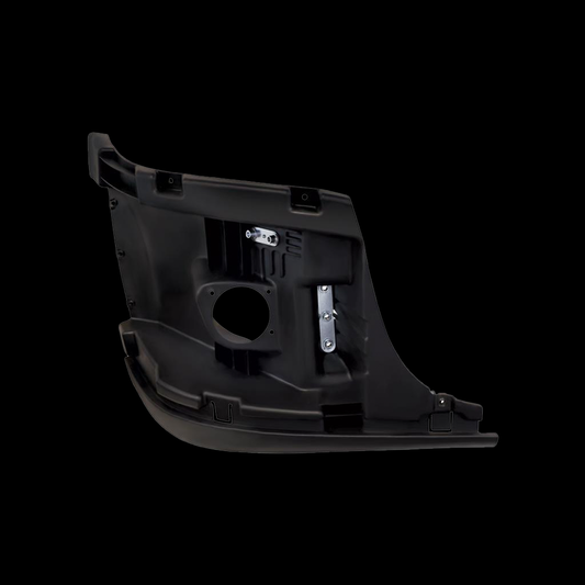 Bumper End Reinforcement W/ Fog Light Hole For 2008 - 2017 Freightliner Cascadia - Passenger