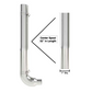Center Spool 7" X 52" Chrome