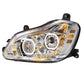 Chrome 10 LED Headlight for (2013-2021) Kenworth T680 - Driver Side