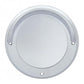 Chrome 4" Mirror Bezel W/ Visor