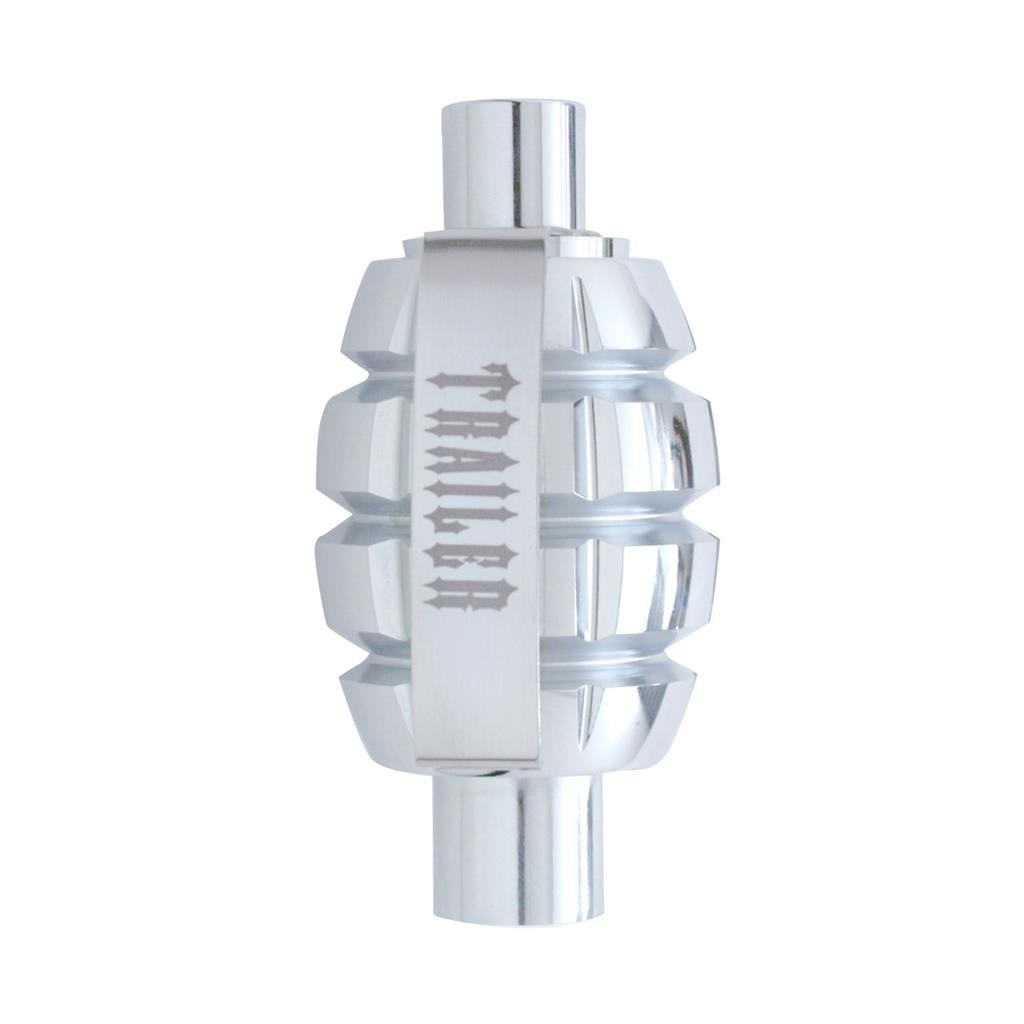 Chrome Aluminum "Grenade" Air Valve Knob - Trailer