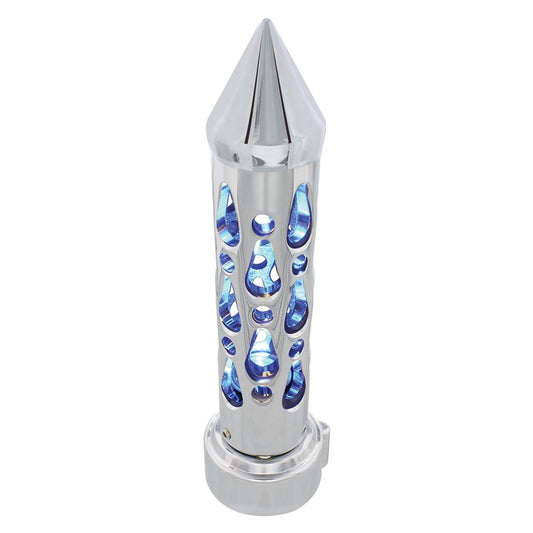 Chrome ''Brooklyn" 9/10 Speed Spike Gearshift Knob With High Power LED