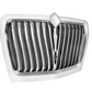 CHROME CURVED STYLE GRILLE WITH BUG SCREEN FOR 2018-2025 INTERNATIONAL LT