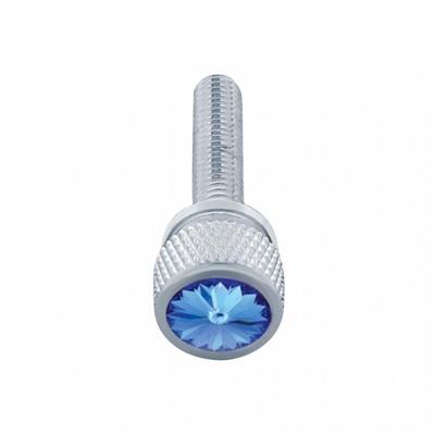 Chrome Dash Screws with Crystal Diamond for Kenworth (12 pack)