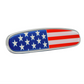 CHROME DIE CAST USA FLAG EMBLEM FOR FREIGHTLINER HOOD