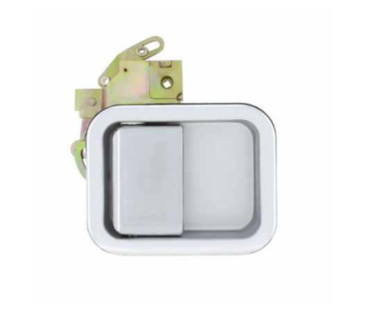 CHROME EXTERIOR DOOR HANDLE FOR MACK PINNACLE (2008+) & VISION (2000-2008) - PASSENGER