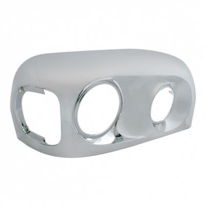 Chrome Freightliner Century (2005 + ) Headlight Bezel - Passenger