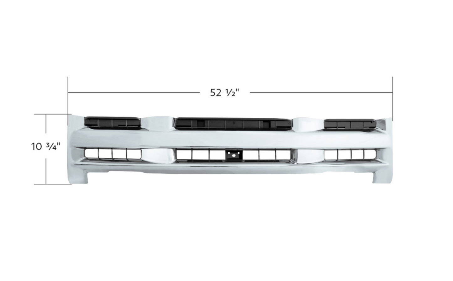 CHROME GRILLE FOR 2008-2015 ISUZU NPR (ELF 400/500/600)
