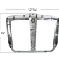 CHROME GRILLE SURROUND, KENWORTH T680 (2013-2021 )