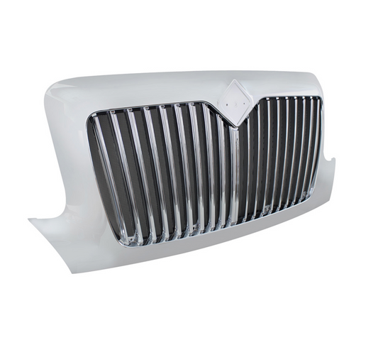 CHROME GRILLE WITH BUG SCREEN FOR 2002-2018 INTERNATIONAL DURASTAR