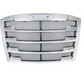 CHROME GRILLE WITH BUG SCREEN FOR 2018-2024 FREIGHTLINER CASCADIA